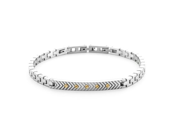 Bracciale 4US: Cesare Paciotti Uomo in Acciaio 4UBR6937 - 4UBR6937